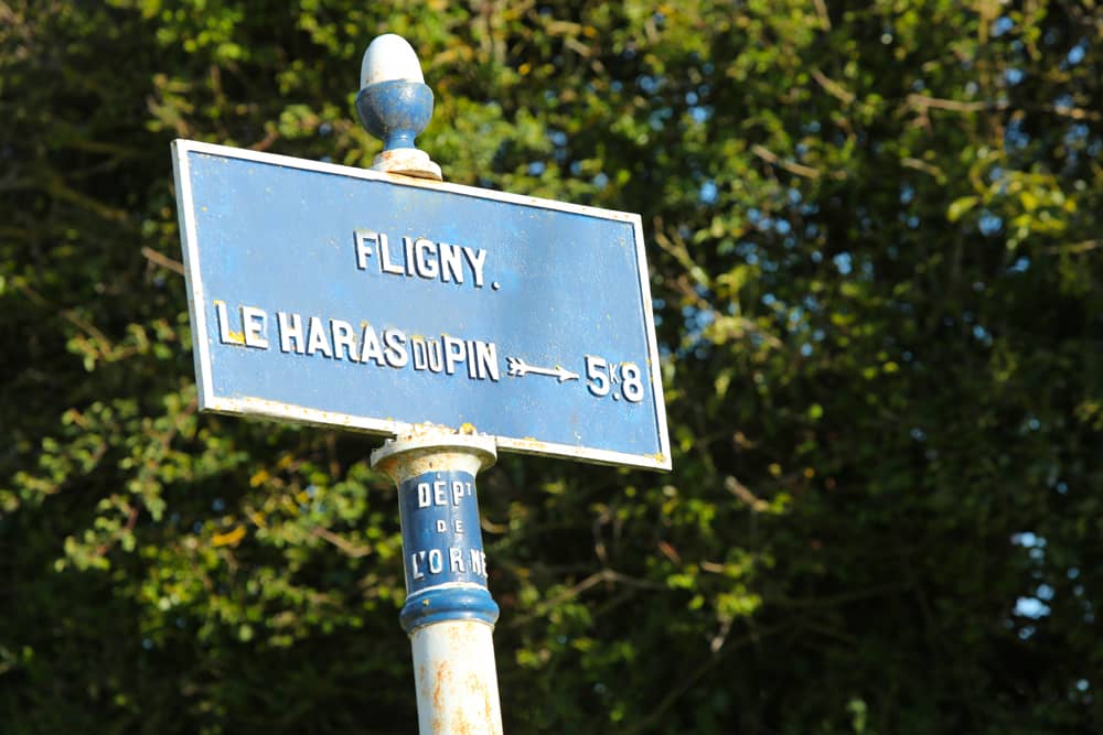 Ambiance panneau departement Orne Haras du Pin - Haras de Fligny